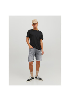 Jack&Jones Дънкови шорти Chris 12236193 Сив Relaxed Fit - Pepit.bg