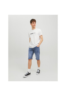 Jack&Jones Дънкови шорти Cale 12223993 Тъмносин Regular Fit - Pepit.bg