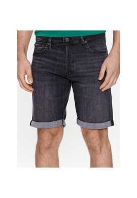 Jack&Jones Дънкови шорти Rick 12225902 Черен Regular Fit - Pepit.bg