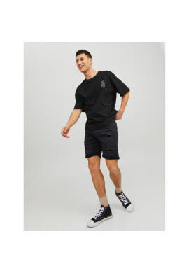 Jack&Jones Дънкови шорти Rick 12228274 Черен Regular Fit - Pepit.bg