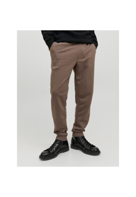 Jack&Jones Долнище анцуг Gordon 12195726 Кафяв Regular Fit - Pepit.bg