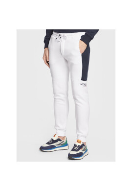 Jack&Jones Долнище анцуг Will 12219927 Бял Regular Fit - Pepit.bg