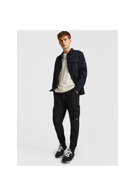 Jack&Jones Долнище анцуг Gordon 12195583 Черен Regular Fit - Pepit.bg