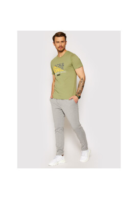 Jack&Jones Долнище анцуг Will 12189819 Сив Regular Fit - Pepit.bg