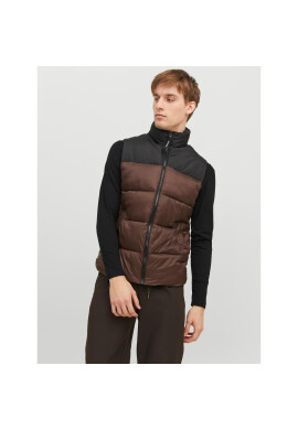 Jack&Jones Елек 12235861 Кафяв Regular Fit - Pepit.bg