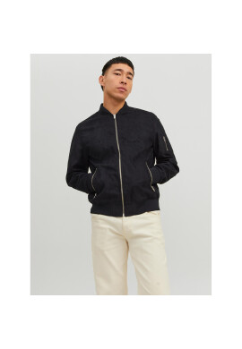 Jack&Jones Яке бомбър Rocky 12223651 Черен Regular Fit - Pepit.bg