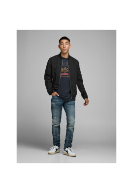 Jack&Jones Яке бомбър Rush 12165203 Черен Regular Fit - Pepit.bg