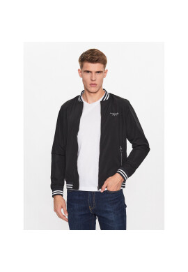 Jack&Jones Яке бомбър Splash 12234723 Черен Regular Fit - Pepit.bg