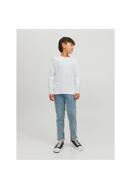 Jack&Jones Junior Блуза 12197050 Бял Regular Fit - Pepit.bg