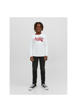 Jack&Jones Junior Блуза 12237371 Бял Regular Fit - Pepit.bg