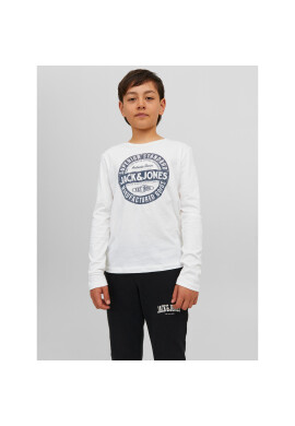 Jack&Jones Junior Блуза 12237416 Бял Regular Fit - Pepit.bg