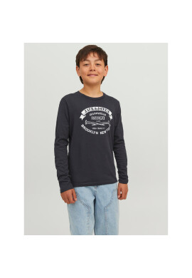 Jack&Jones Junior Блуза 12237416 Черен Regular Fit - Pepit.bg