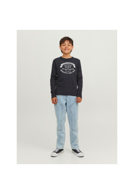 Jack&Jones Junior Блуза 12237416 Черен Regular Fit - Pepit.bg