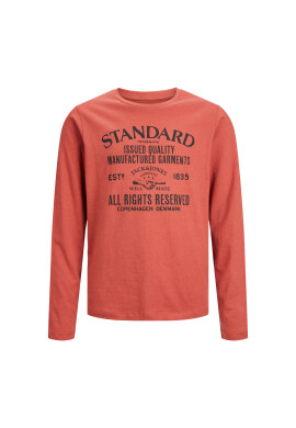 Jack&Jones Junior Блуза 12237416 Червен Regular Fit - Pepit.bg
