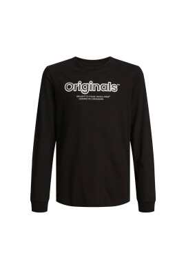Jack&Jones Junior Блуза 12247606 Черен Standard Fit - Pepit.bg