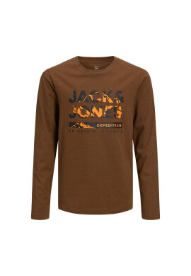 Jack&Jones Junior Блуза Hunter 12221208 Кафяв Regular Fit - Pepit.bg