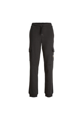 Jack&Jones Junior Долнище анцуг 12237198 Черен Relaxed Fit - Pepit.bg