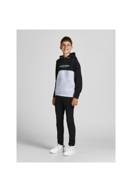 Jack&Jones Junior Долнище анцуг Basic 12190406 Черен Regular Fit - Pepit.bg