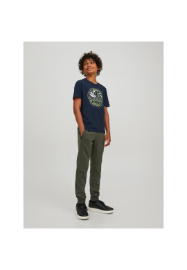 Jack&Jones Junior Долнище анцуг Will 12189809 Зелен Regular Fit - Pepit.bg