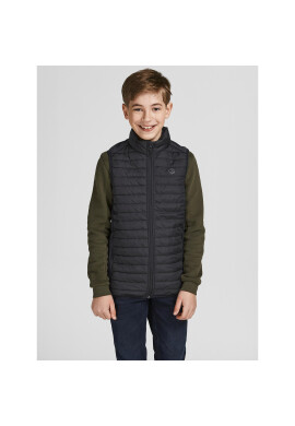 Jack&Jones Junior Елек Multi 12200792 Черен Regular Fit - Pepit.bg