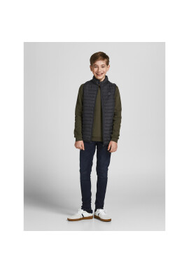 Jack&Jones Junior Елек Multi 12200792 Черен Regular Fit - Pepit.bg