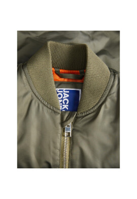 Jack&Jones Junior Яке бомбър 12223380 Зелен Regular Fit - Pepit.bg
