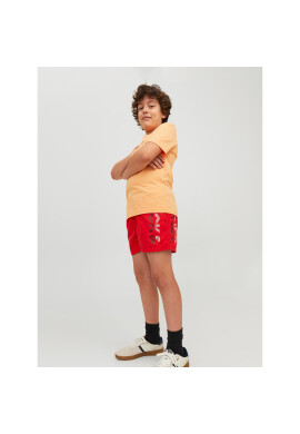 Jack&Jones Junior Плувни шорти 12226262 Червен Regular Fit - Pepit.bg