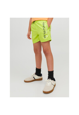 Jack&Jones Junior Плувни шорти 12226262 Жълт Regular Fit - Pepit.bg