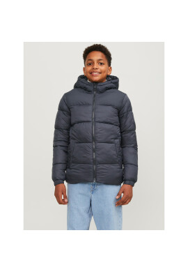 Jack&Jones Junior Пухено яке 12236884 Черен Regular Fit - Pepit.bg