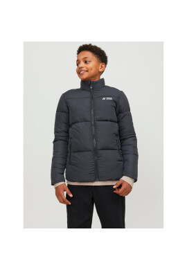 Jack&Jones Junior Пухено яке 12238960 Черен Regular Fit - Pepit.bg