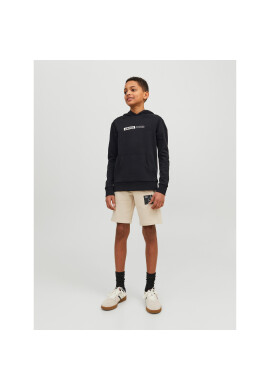 Jack&Jones Junior Суитшърт 12225210 Черен Regular Fit - Pepit.bg
