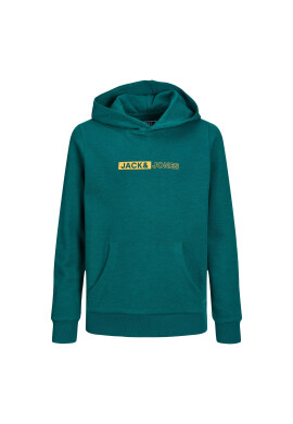 Jack&Jones Junior Суитшърт 12225210 Зелен Regular Fit - Pepit.bg