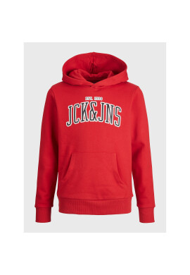 Jack&Jones Junior Суитшърт Cemb 12213292 Червен Regular Fit - Pepit.bg