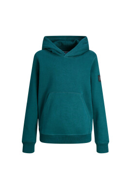 Jack&Jones Junior Суитшърт Classic Waffle 12216964 Зелен Regular Fit - Pepit.bg