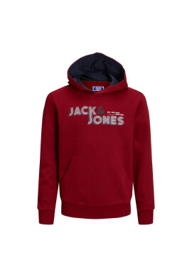 Jack&Jones Junior Суитшърт Friday 12219582 Бордо Regular Fit - Pepit.bg