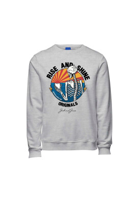 Jack&Jones Junior Суитшърт Headon 12220197 Сив Regular Fit - Pepit.bg