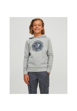 Jack&Jones Junior Суитшърт Nate 12216911 Сив Regular Fit - Pepit.bg