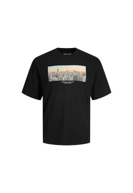 Jack&Jones Junior Тишърт 12230626 Черен Regular Fit - Pepit.bg