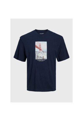 Jack&Jones Junior Тишърт 12230626 Тъмносин Regular Fit - Pepit.bg