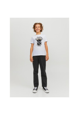 Jack&Jones Junior Тишърт 12230630 Бял Regular Fit - Pepit.bg