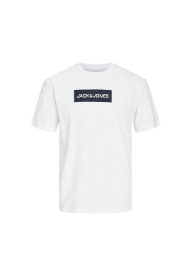 Jack&Jones Junior Тишърт 12230890 Бял Standard Fit - Pepit.bg