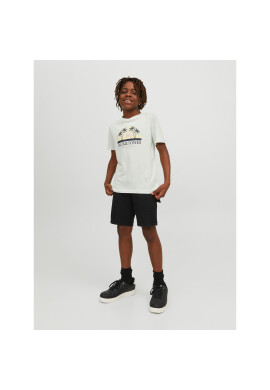 Jack&Jones Junior Тишърт 12235491 Бял Standard Fit - Pepit.bg