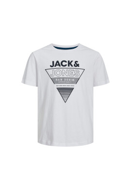 Jack&Jones Junior Тишърт 12237030 Бял Regular Fit - Pepit.bg