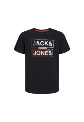 Jack&Jones Junior Тишърт 12237032 Черен Regular Fit - Pepit.bg