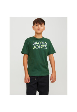 Jack&Jones Junior Тишърт 12237106 Зелен Loose Fit - Pepit.bg