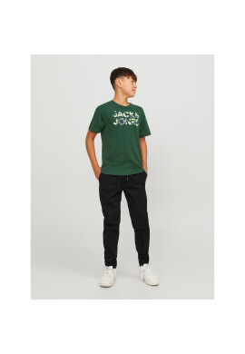 Jack&Jones Junior Тишърт 12237106 Зелен Loose Fit - Pepit.bg