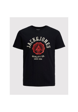 Jack&Jones Junior Тишърт Logo 12213081 Черен Regular Fit - Pepit.bg