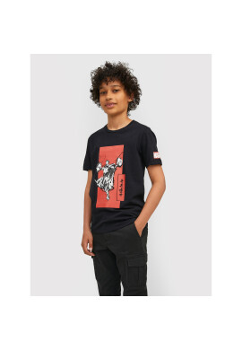 Jack&Jones Junior Тишърт MARVEL Crew 12217797 Черен Regular Fit - Pepit.bg