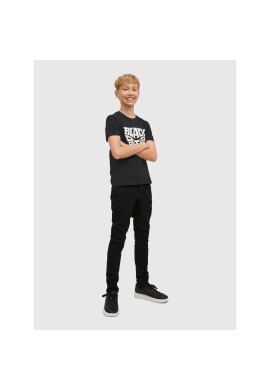 Jack&Jones Junior Тишърт MARVEL Kanda 12217772 Черен Regular Fit - Pepit.bg