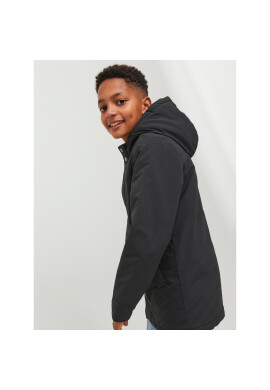 Jack&Jones Junior Зимно яке 12236588 Черен Regular Fit - Pepit.bg